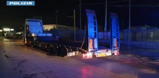 Recuperato ad Andria trattore stradale con semirimorchio rubato ad Avellino