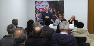 Il sen. Scalfarotto inaugura la sede di Italia Viva ad Andria e lancia la campagna per le europee