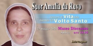 “Suor Amalia da Ruvo, racconti di vita della discepola del Volto Santo” al Museo Diocesano di Andria