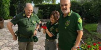 Le guardie zoofile di Fareambiente recuperano un “Ghebbio” ferito in contrada Pandolfelli