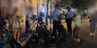 Andria, controlli su bici elettriche e alcol test: 469 verbali da inizio anno