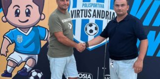 Virtus Andria, Salvatore Russo scelto come allenatore per la Terza Categoria