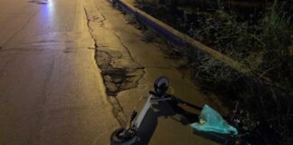 Impatto tra auto e monopattino elettrico, 47enne ricoverata al “Bonomo” in codice rosso