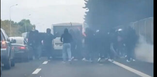 Tifosi della Fidelis aggrediti sulla SS16, daspo per due sostenitori della Fiorentina