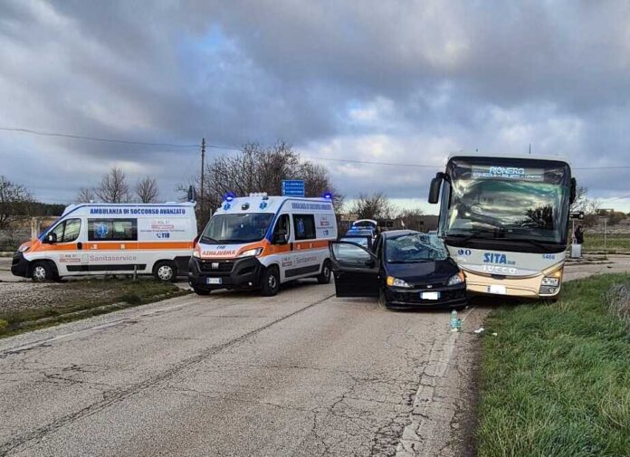 incidente sp234 minervino-castel del monte