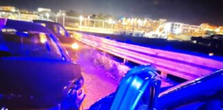 Incidente sul cavalcavia di via Vecchia Barletta: 3 feriti
