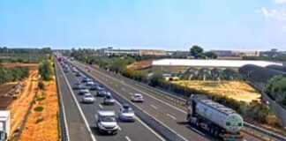 Incidente sulla A14 tra Canosa e Trani (direzione Pescara), coda fino a 8 chilometri