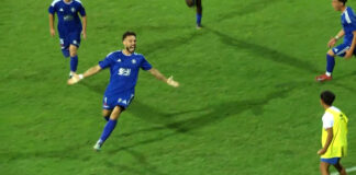 Fidelis Andria sulle spalle del “Facu” Marquez: primo gol in biancazzurro e vetta a -2