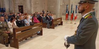 La Guardia di Finanza celebra San Matteo, gli auguri del sindaco Bruno al nuovo Colonnello