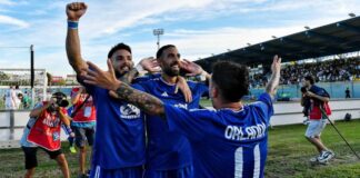 Un gol per tempo di Orlandi e Trombino e la Fidelis regola il Ferrandina