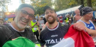 Andria presente alla Maratona di New York con Paolo e Cosimo Farina