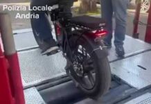 Oltre 750 sanzioni ad Andria per violazioni con bici e monopattini elettrici