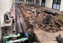 Problemi al riscaldamento della scuola “Falcone”, sostituita la rete di distribuzione dell’acqua