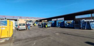 Il centro di raccolta rifiuti in via Canosa chiuso per lavori di manutenzione