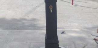 È stata ripristinata la fontana di via B. Buozzi