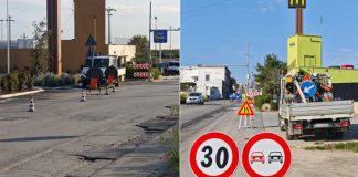 Viabilità per pedoni e biciclette su via Trani, iniziati i lavori