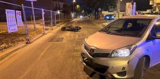 Due incidenti auto-moto in poche ora in zona via Barletta