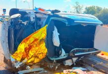 Auto si ribalta sulla statale 106: muore 44enne andriese, grave la moglie