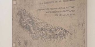 Tragedia ferroviaria del 12 luglio 2016: targhe commemorative nelle stazioni della tratta Bari-Barletta