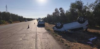Incidente tra due auto e un camion sulla Sp2 tra Andria e Corato, tre feriti