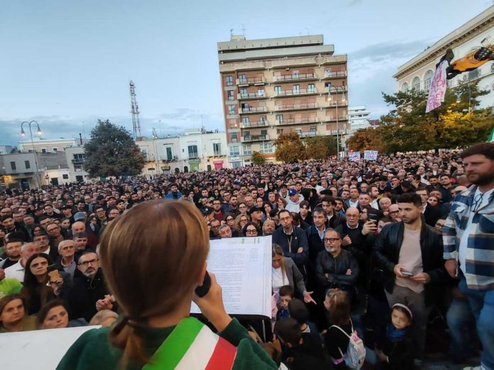 Bruno - manifestazione caro vita